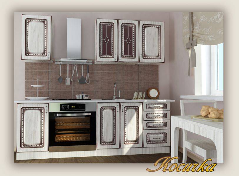 прямая кухня косичка в Нижнем Тагиле