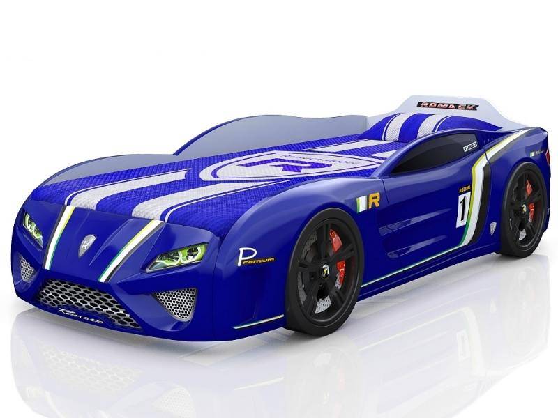 кровать-машина sportline синяя в Нижнем Тагиле