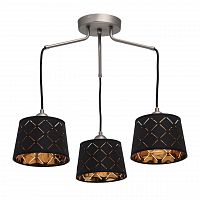 подвесная люстра mw-light лацио 8 103012003 черная в Нижнем Тагиле