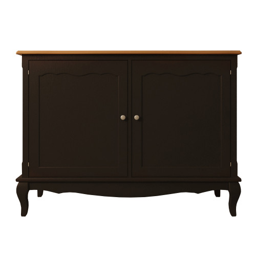 комод leontina black с дверками черный в Нижнем Тагиле