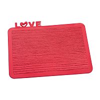 разделочная доска happy board love, красная в Нижнем Тагиле