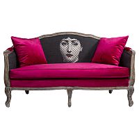 диван «вуаль руж» fornasetti прямой розовый в Нижнем Тагиле