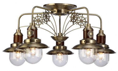 потолочная люстра arte lamp sailor a4524pl-5ab в Нижнем Тагиле