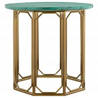 стол журнальный gold green gloss золотой, зеленый в Нижнем Тагиле
