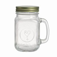 кружка с крышкой bormioli rocco drinking jar в Нижнем Тагиле