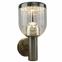 уличный настенный светодиодный светильник arte lamp inchino a8163al-1ss в Нижнем Тагиле