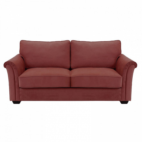диван-кровать sydney двухместный прямой красный в Нижнем Тагиле