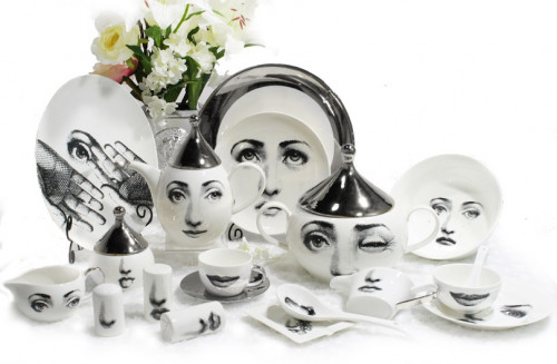 столовый сервиз пьеро форназетти silver faces в Нижнем Тагиле