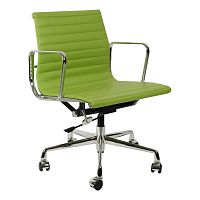 кресло eames style салатовая кожа в Нижнем Тагиле
