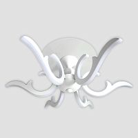 потолочная светодиодная люстра ambrella light orbital classic fk77/6 wh 200w d720 в Нижнем Тагиле