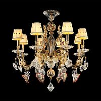 люстра md102729-8a от illuminati золото/янтарная в Нижнем Тагиле