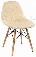 стул деревянный pp-626 бежевый (eames style) в Нижнем Тагиле