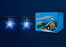 светодиодная гирлянда «снежинки-1» 700см (07930) uniel uld-s0700-050/dta white ip20 snowflakes-1 в Нижнем Тагиле