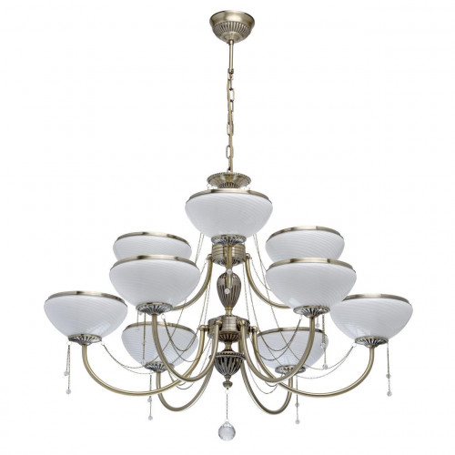 подвесная люстра mw-light фелиция 347019309 белая в Нижнем Тагиле
