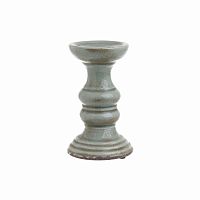 подсвечник серый фигурный grey, 18,5 см в Нижнем Тагиле