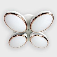 потолочная светодиодная люстра ambrella light orbital granule fg2024 wh 96w+40w d760 в Нижнем Тагиле