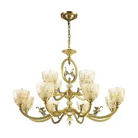 подвесная люстра odeon light piemont 3998/12 белая в Нижнем Тагиле