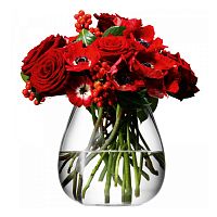 ваза округлая низкая flower 17 см в Нижнем Тагиле