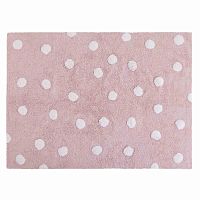 ковер polka dots розовый-белый в Нижнем Тагиле