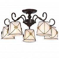 потолочная люстра arte lamp 72 a5495pl-5br в Нижнем Тагиле