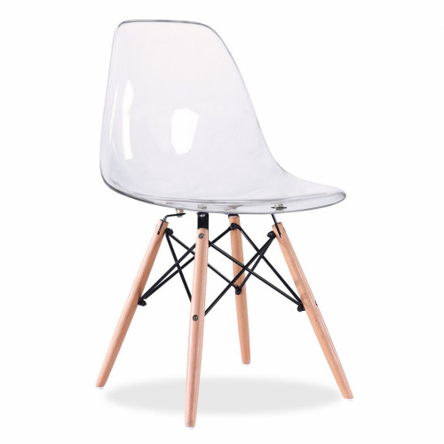 стул деревянный pc-015 прозрачный (eames style) в Нижнем Тагиле