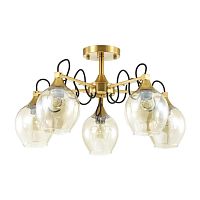 потолочная люстра lumion megan 3777/5c желтая в Нижнем Тагиле