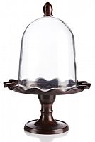 сервировочный поднос с куполом crystal dome dark в Нижнем Тагиле