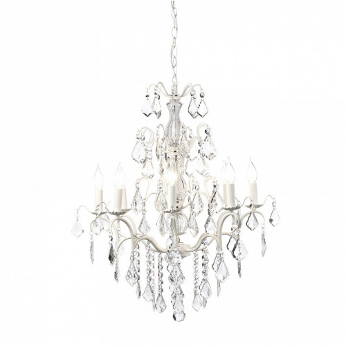 люстра meridian белая, прозрачная в Нижнем Тагиле