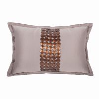 декоративная подушка handwork exclusive прямоугольная бежевая в Нижнем Тагиле