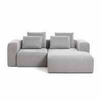 диван blok sofa 2 правый угол светло-серый от la forma (ex julia grup) в Нижнем Тагиле