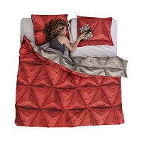 постельное белье оригами красный (200*220) в Нижнем Тагиле