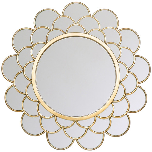 зеркало золотое круглое в фигурной раме вега в Нижнем Тагиле