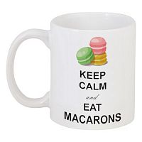 кружка с рисунком macarons в Нижнем Тагиле