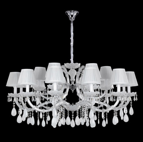 подвесная люстра crystal lux blanca sp18 белая в Нижнем Тагиле