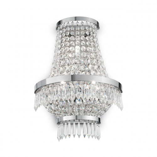 настенный светильник ideal lux caesar ap3 cromo в Нижнем Тагиле
