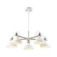 подвесная люстра odeon light lurdi 3331/5 белая в Нижнем Тагиле