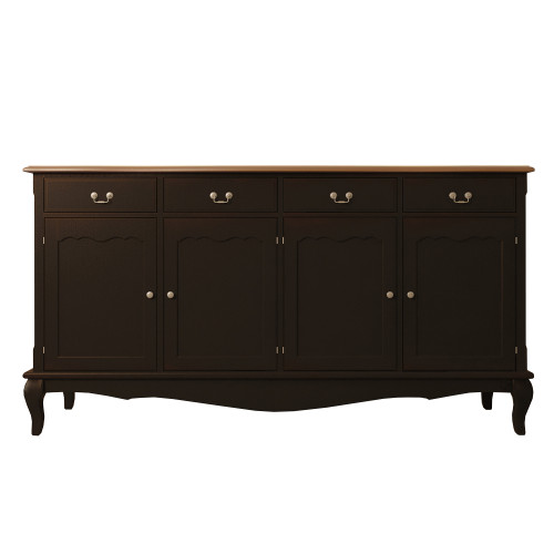 комод leontina black с ящиками и дверками черный в Нижнем Тагиле