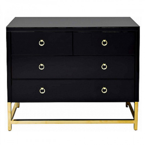 комод classic black черный, золото в Нижнем Тагиле
