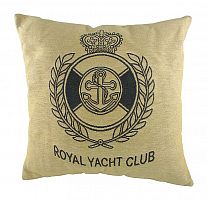 подушка с гербом королевского royal yacht club в Нижнем Тагиле