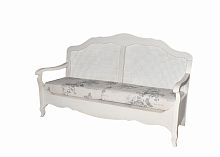 французкая лавочка mobilier de maison серо-белая в Нижнем Тагиле
