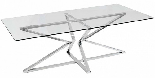 стол журнальный cubic silver хром в Нижнем Тагиле