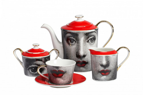 чайный сервиз faces пьеро форназетти red в Нижнем Тагиле