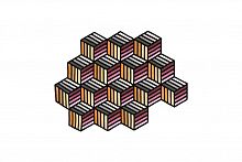 ковер parquet hexagon orange 305x188 от gan в Нижнем Тагиле