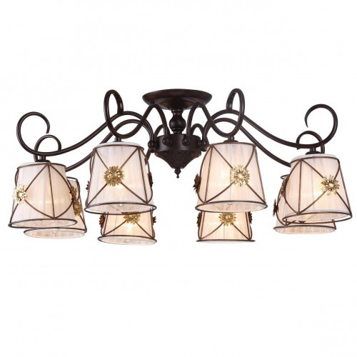 потолочная люстра arte lamp 72 a5495pl-8br в Нижнем Тагиле
