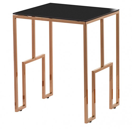 стол журнальный alpha 45х40х55 gold чёрный, золотой в Нижнем Тагиле