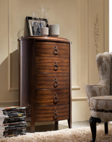 комод высокий mestre коричневый в Нижнем Тагиле