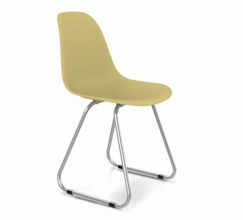 стул dsr бежевый s38 pp (eames style) в Нижнем Тагиле