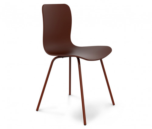 стул dsr коричневый s33 (eames style) в Нижнем Тагиле