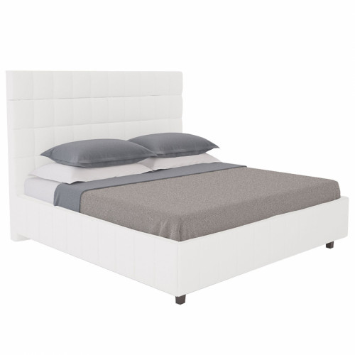 кровать двуспальная 180х200 белая shining modern в Нижнем Тагиле