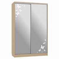 шкаф-купе для спальни mebelson гранд 4-600 бабочки в Нижнем Тагиле
